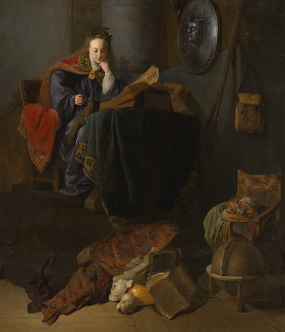 Minerva, 1630 von studio of Rembrandt Harmensz. van Rijn